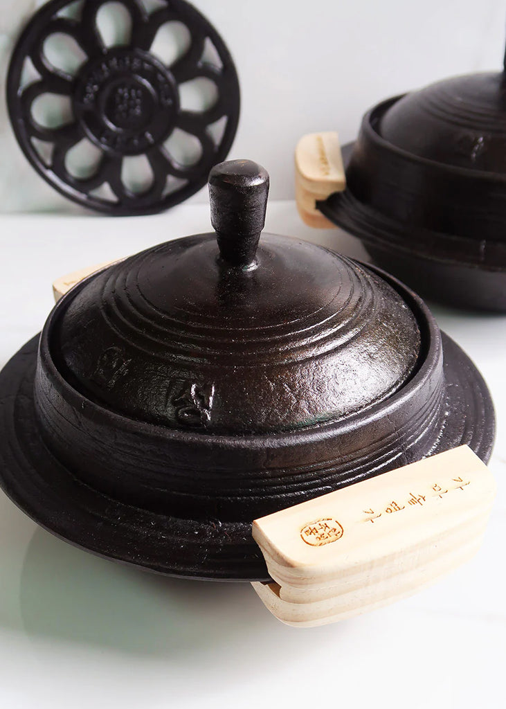 [Anseong Jumul] Premium Gamasot Cast-Iron Pot (5-Sizes)