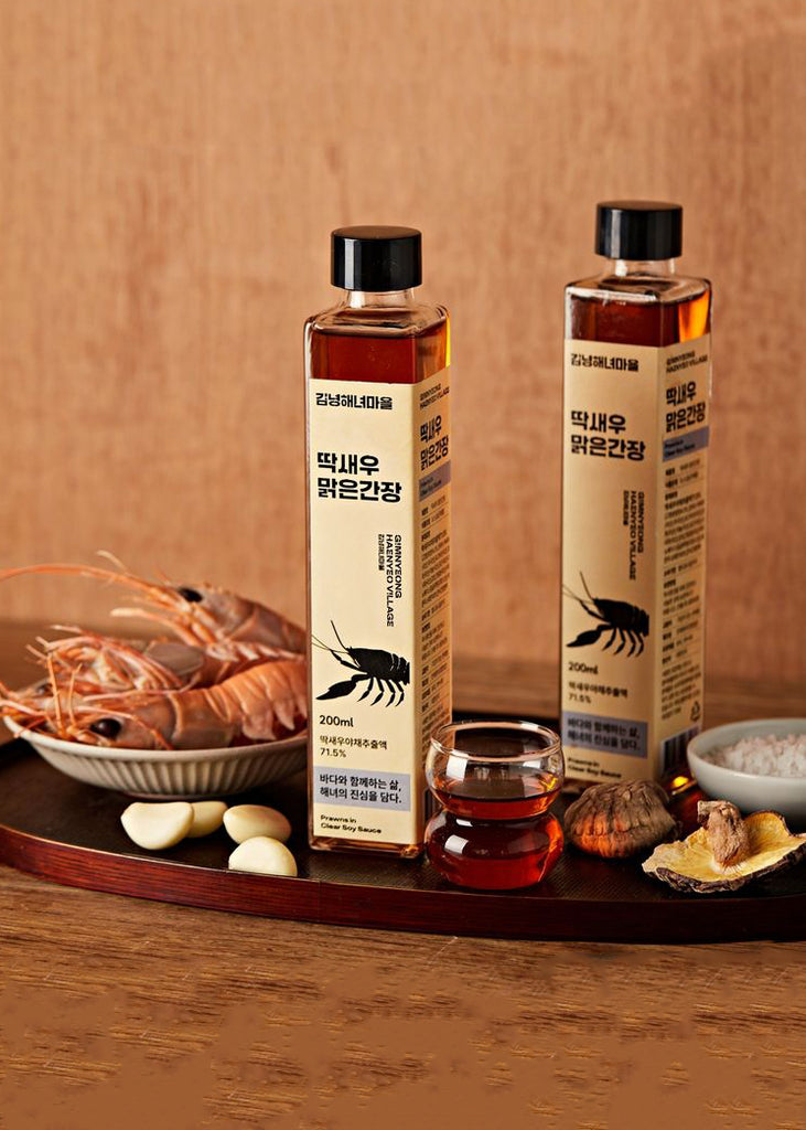 [Gimnyeong Haenyeo Village] Jeju Shrimp Soy Sauce (3 bottles)