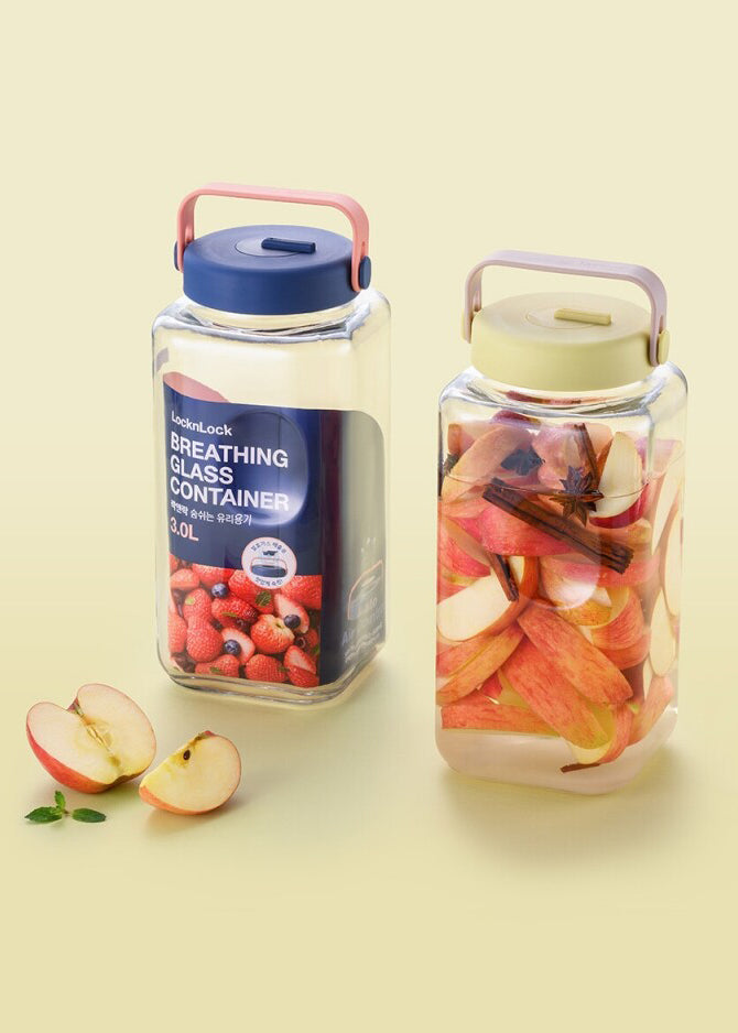 [Lock & Lock] Breathing Glass Containers