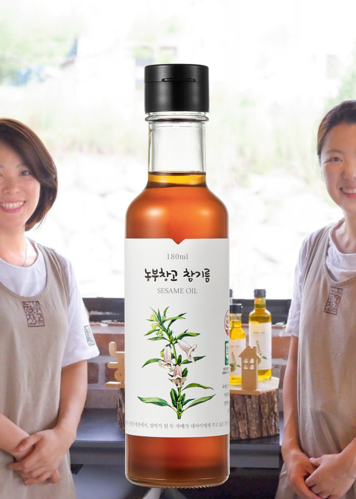 [Nongbu Chanko] 100% Korea-Grown Sesame Oil (Grown in Yecheon)