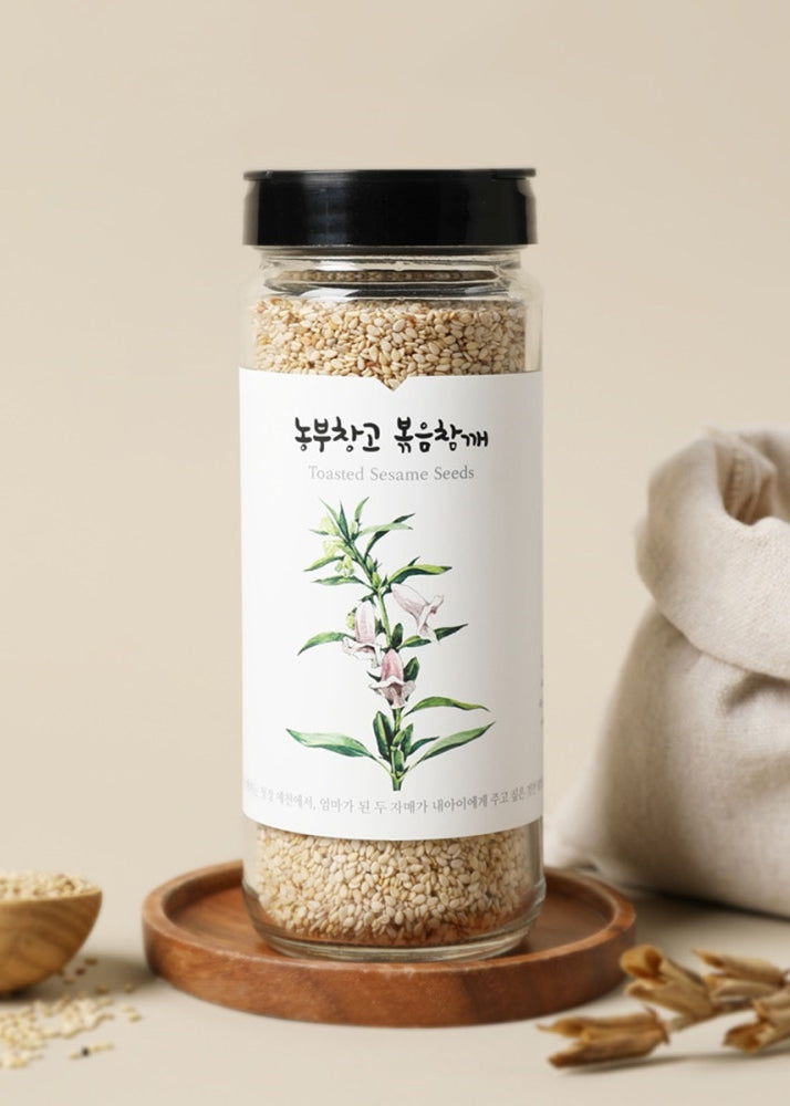 [Nongbu Chanko] 100% Korea-Grown Sesame Seeds (Original & Black)