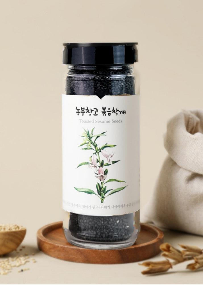 [Nongbu Chanko] 100% Korea-Grown Sesame Seeds (Original & Black)