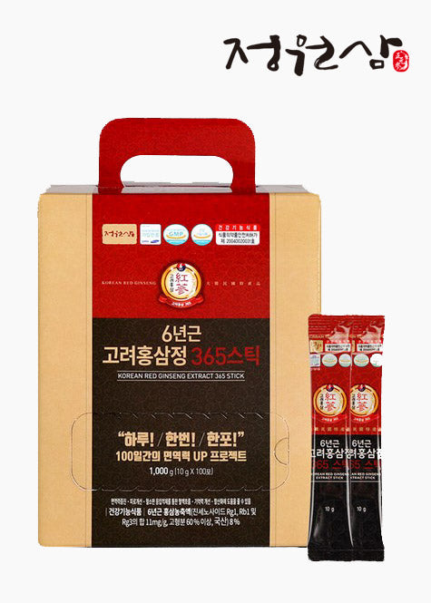 [Jung Won Sam] Korean Red Ginseng Mega Box (100 Packets)